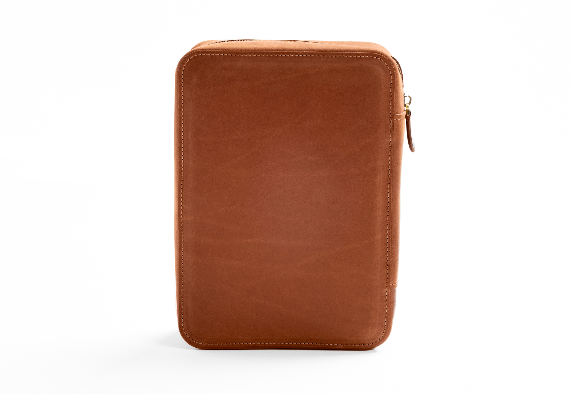 Signature Leather Case in Light Brown