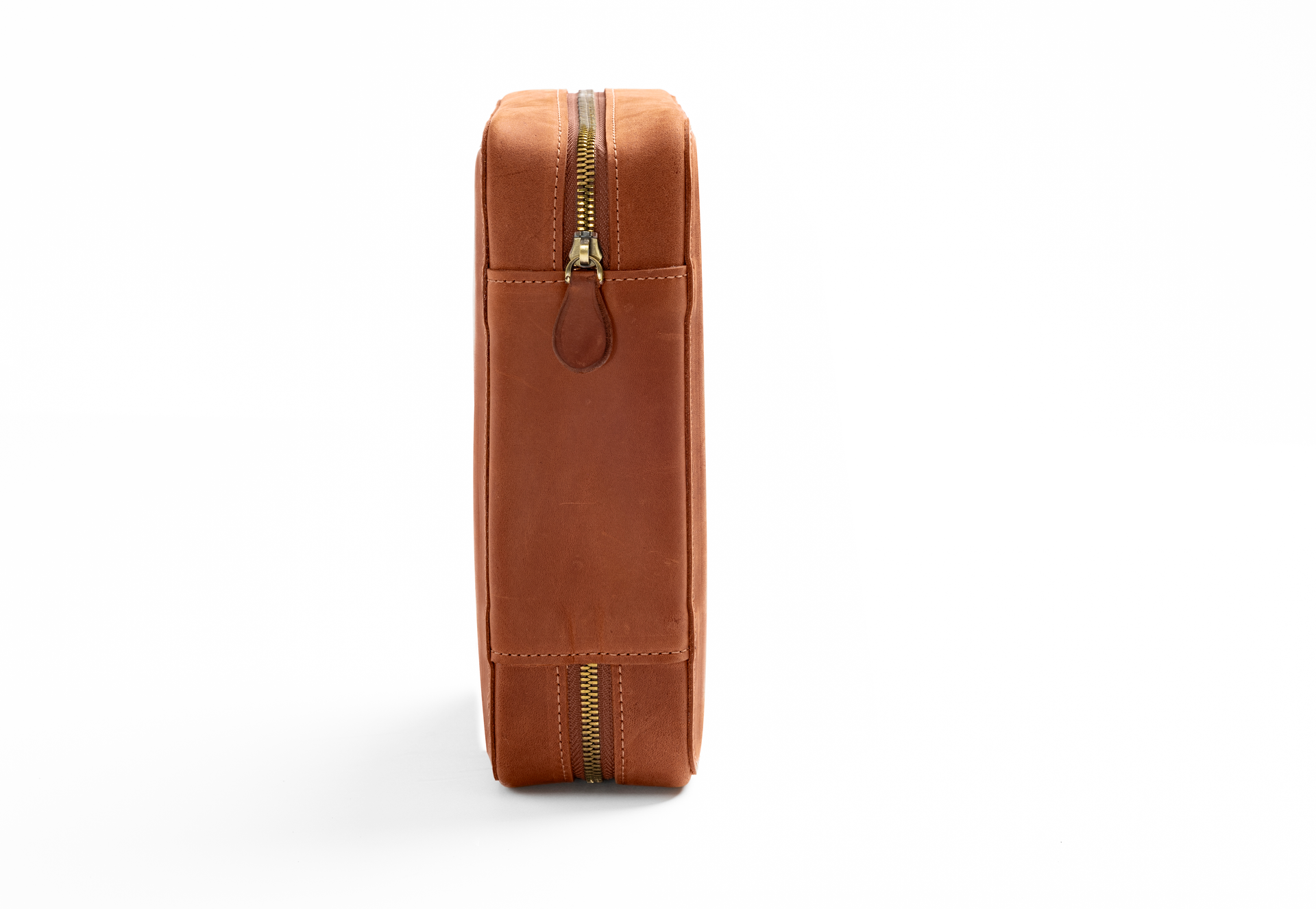 Signature Leather Case in Light Brown