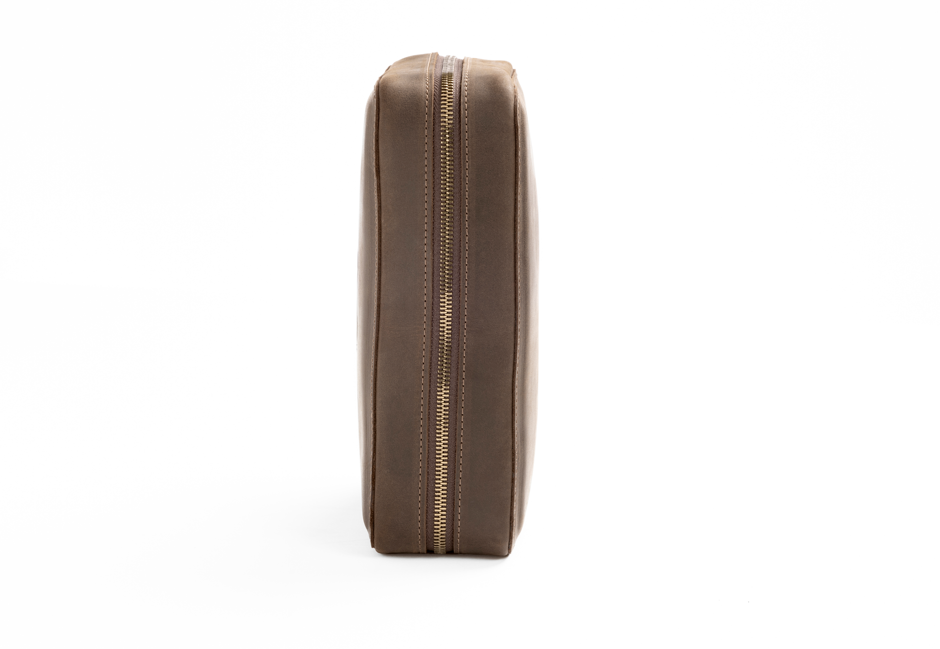 Signature Leather Case in Dark Brown