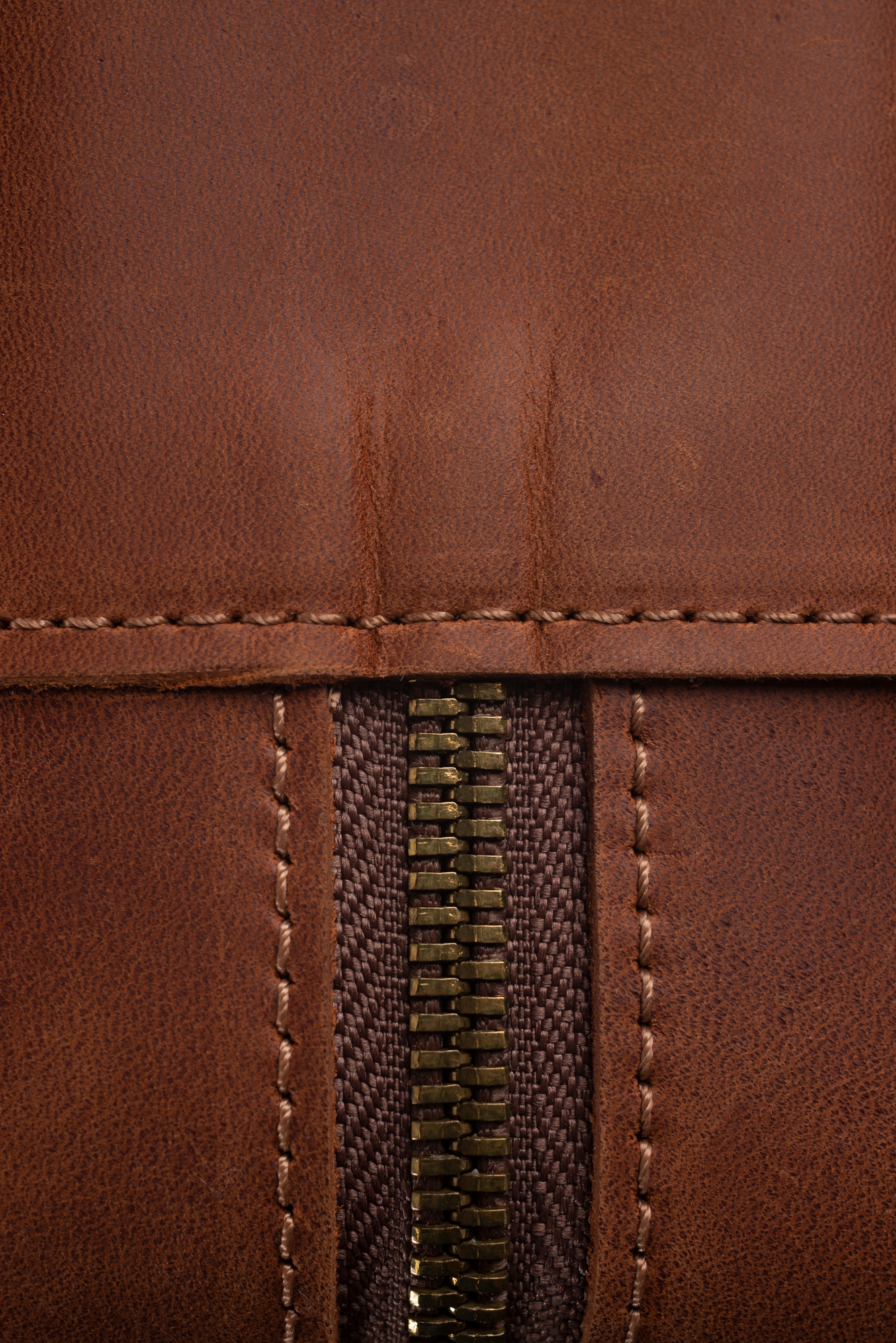 Signature Leather Case in Light Brown