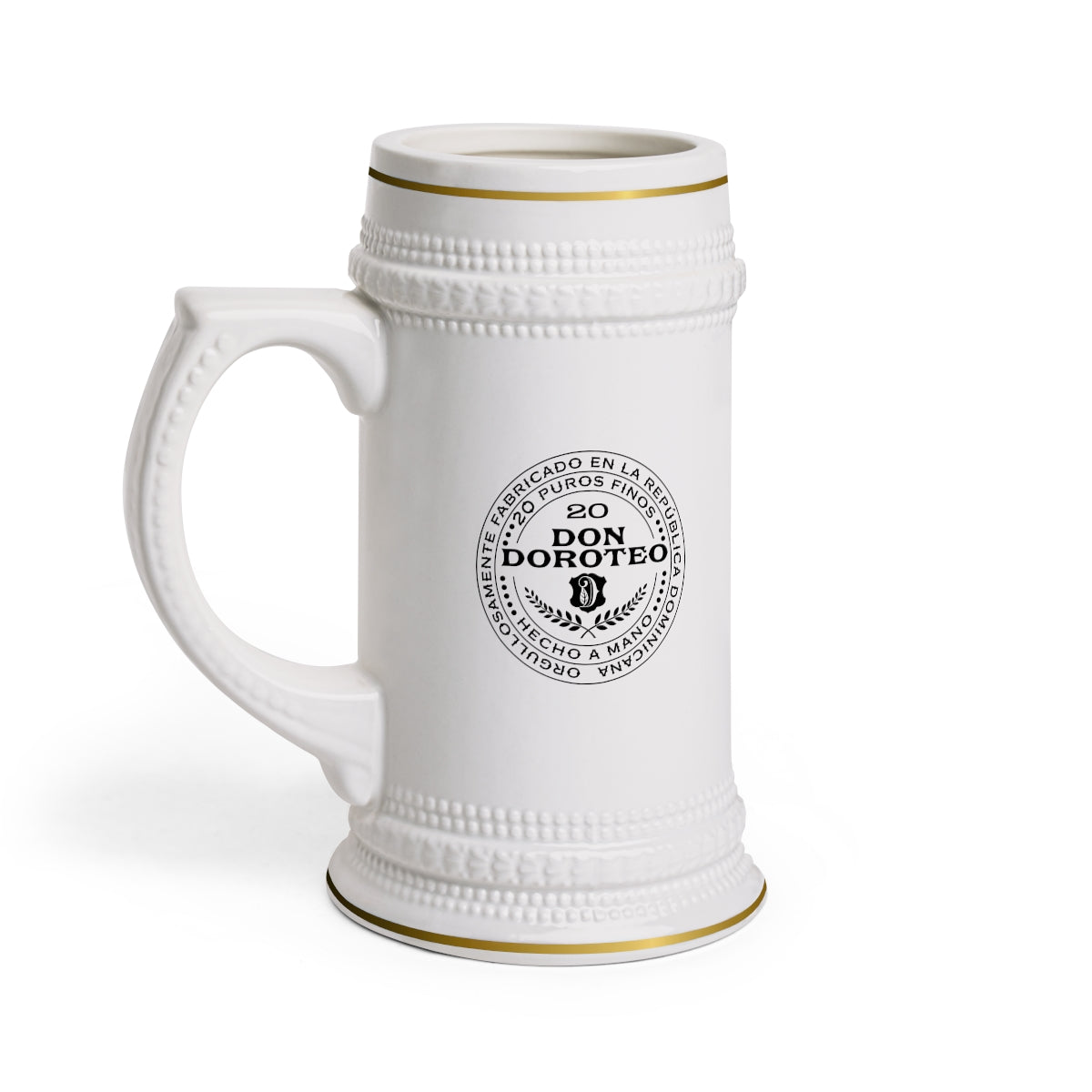 Don Doroteo Gold Crest Beer Stein Mug