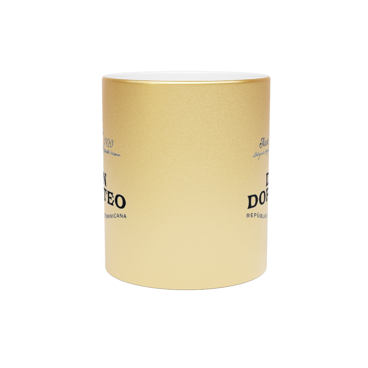 Don Doroteo Full Logo Gold Metallic Mug