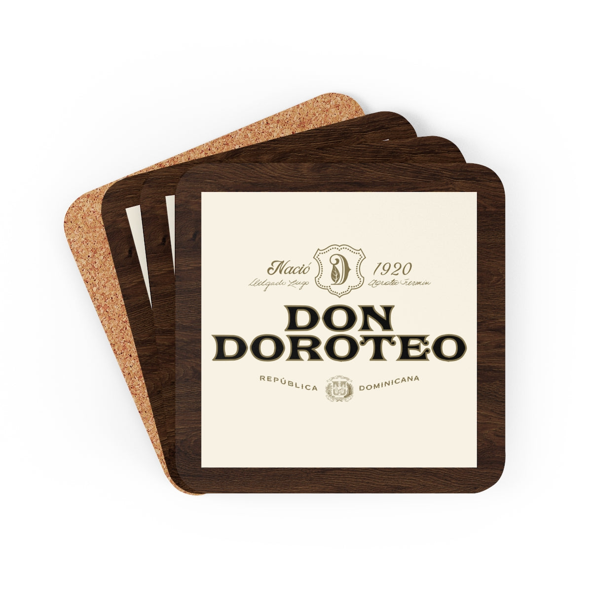Corkwood Coaster Set