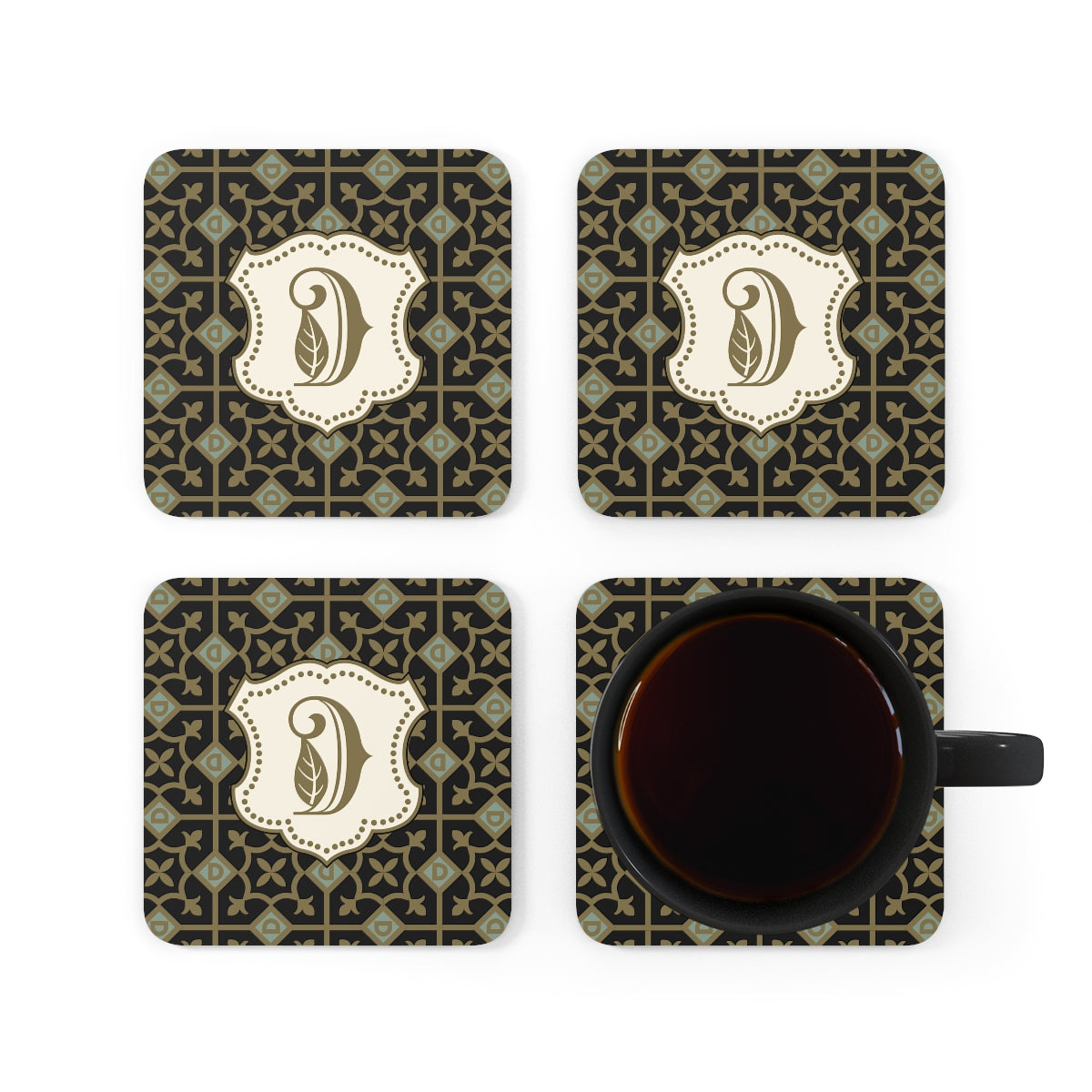Corkwood Coaster Set