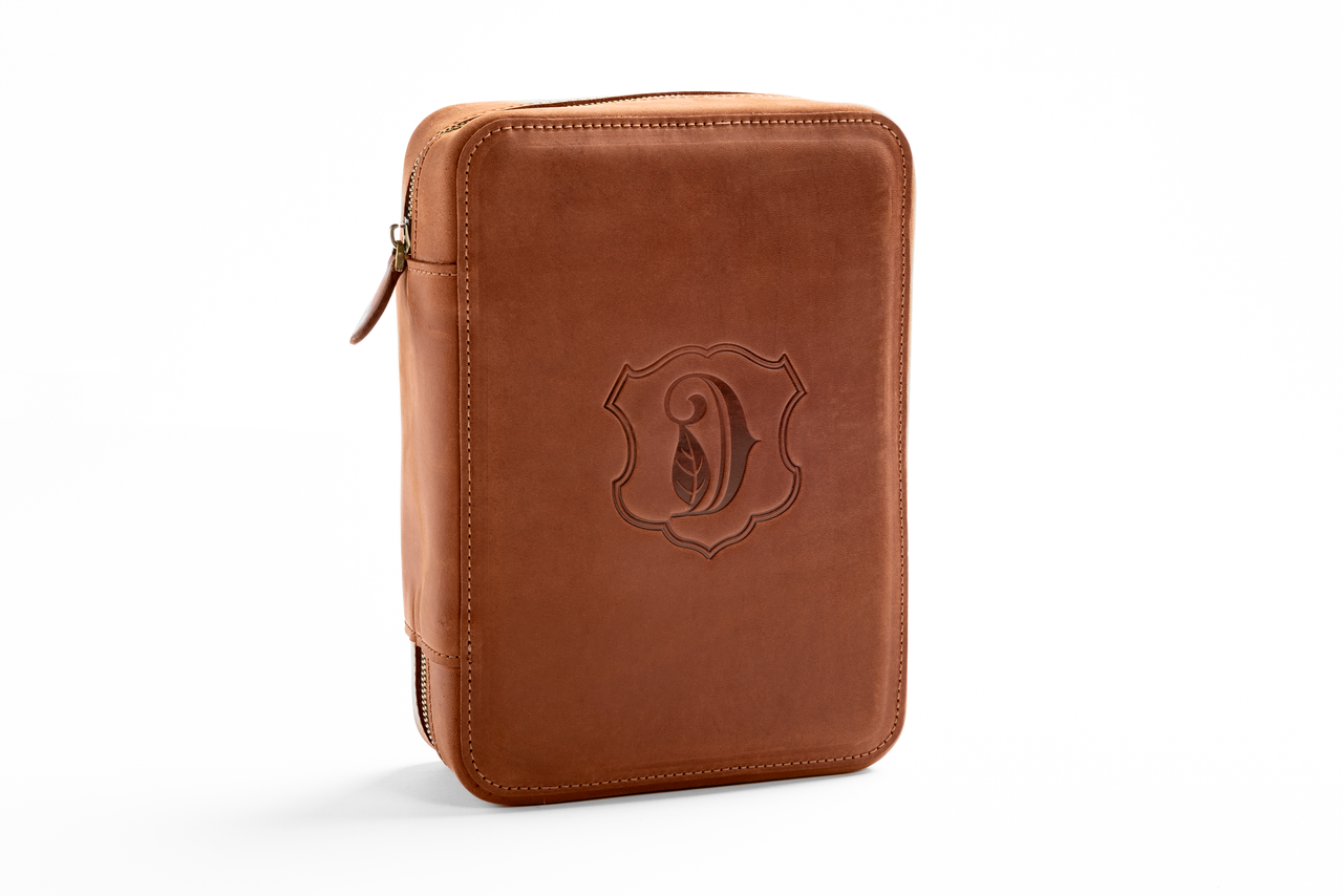 Signature Leather Case in Light Brown